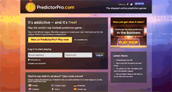 Desktop Screenshot of msnes.predictorpro.com
